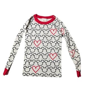 Hanna Andersson Disney Mickey Mouse Print Pajama Top 6-7